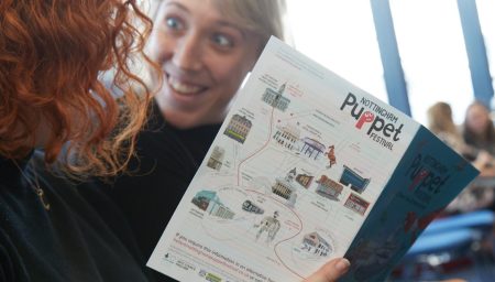 Nottingham Puppet Festival brochure with full programme for 2018
